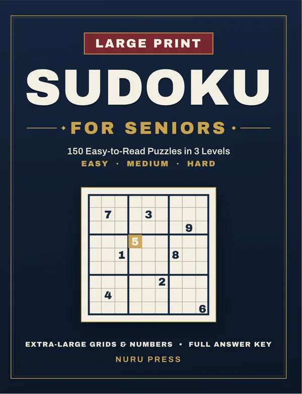 Large Print Sudoku for Seniors